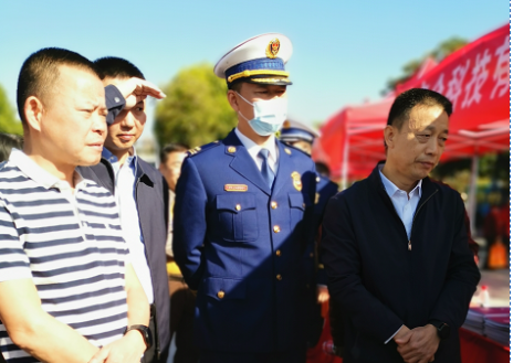 泉州鸿飞室内照明设计有限公司参加河源市 2021 年新《安全生产法》 宣传周